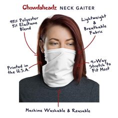 Santa Beard Neck Gaiter Who said you can't bring a little holiday cheer to this upcoming season?! Why not keep your face warm and put a smile in everyone's "eyes" since you won't be able to see their actual smile. • 100% Polyester• Breathable fabric & lightweight - great for the summer• Washable and reusable• Individually packaged in a polybag• Printed on one side, reverse side is left blank Attention! The product is intended to be used as an accessory. The product is not intended to act as a me Santa Beard, Headband Bandana, Unique Hats, Kids Gear, Usa Map, Face Covering, Kids Store, Face Shield, Neck Gaiter