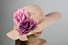 Dusty Pink Hat Church Wedding Hat Accessory Tea Hat Kentucky Derby Hat Bridal Coctail Hat Couture Fa Elegant Handmade Pink Hat, Elegant Handmade Fedora Sun Hat, Formal Hats With Handmade Flowers, Elegant Handmade Hats, Elegant Handmade Hats For Garden Party, Handmade Elegant Flat Brim Boater Hat, Handmade Elegant Summer Fascinator, Elegant Handmade Summer Fascinator, Elegant Handmade Fedora Hat