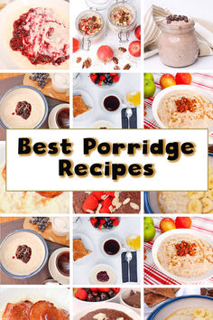 Start your mornings right with the top 10 porridge recipes that are both healthy and delicious! From creamy cinnamon apple porridge to a rich and comforting chocolate and raspberry blend, these recipes are perfect for warming you up on chilly days. Try a spiced orange version or go classic with a hearty maple and pecan topping. There’s a flavor for every craving. Savory Porridge, Apple Porridge, Chocolate And Raspberry, Pecan Topping, Porridge Recipes, Cinnamon Apple