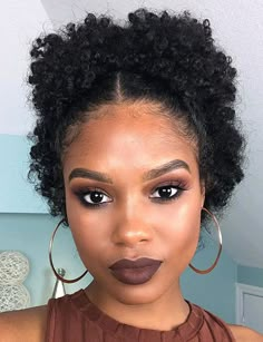 Reception Hairstyle, Cute Short Natural Hairstyles, Natural Hair Twa, Twa Hairstyles, Makeup Tip, Girls Natural Hairstyles, 4c Natural Hair