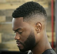 High Top Fade Haircut, Top Fade Haircut, Black Men Hair, High Top Fade, Black Men Haircuts, Men Beard, Mens Fade, Black Men Hairstyles, Homemade Hair Products