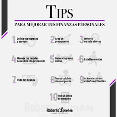 a poster with the words tips and instructions for spanish students to learn how to use them