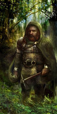 Storm Kings Thunder, Forest Hills, Fantasy Novel, Arte Fantasy, Fantasy Illustration, Character Portraits, Cloak, Roleplaying Game