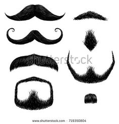 Mustache Drawing, Png Images For Editing, Photoshop Hair, Draw Hands, Avengers Wallpaper, Moustaches, Vintage Mens Fashion, Photoshop Art