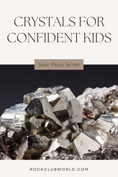 crystals for confident kids solar plexus secrets by rockclub world, inc