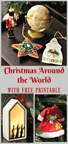 christmas around the world with free printables