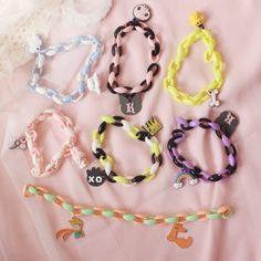 Price for a bracelet only. Pom Pom Purin, Acrylic Bracelet, My Melody Kuromi, A Bracelet, My Melody, Alternative Fashion, Pom Pom, Bracelet, Kawaii