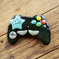 Tis The Season Christmas Ornaments Game Controller Unicorn Ornaments, Video Game Controller, Handmade Beauty Products, Cute House, Game Controller, You Are My Sunshine, First Christmas, Green Yellow, Fortnite