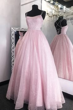 Sparkly Prom Dresses Long, Sparkly Ball Gown, Pink Ball Gown, Prom Dresses Long Pink, Sparkly Prom Dress, School Dance Dresses, Prom Dress Inspo, Sparkly Prom Dresses, Dream Prom