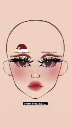 Graphic Makeup Looks, Makeup Ideas Drawing, Holiday Makeup Ideas, Makeup Emoji, Dry Skin In Winter, Skincare Routine For Dry Skin, Christmas Makeup Simple, Routine For Dry Skin, Winter Skincare Routine