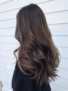 Long Brunette, Brunette Balayage Hair, Brown Hair Balayage, Balayage Brunette, Brown Blonde Hair, Long Wigs, Light Brown Hair, Hair Color Trends