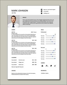 a professional resume template with no work experience on the front and back cover, it is clean