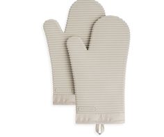 two oven mitts on a white background