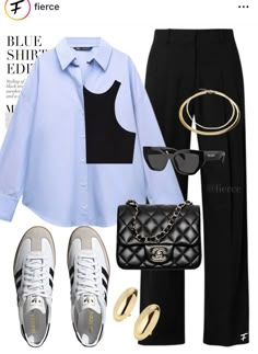 Celine Sandals, Zara Bag, Slay All Day, Bag Chanel, Casual Work Outfits, Looks Chic, Outfit Inspo Fall, Basic Outfits, Business Casual Outfits