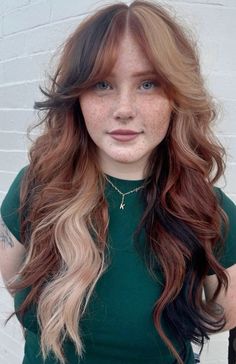 Contrast Hair, Skunk Hair, Indie Hair, Hair Inspiration Short, Hair Locks, Hair Dye Colors, Cut My Hair