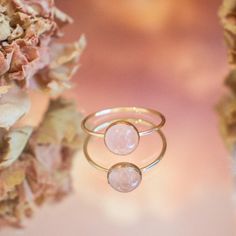 Elevate your style with our dainty rose quartz ring. Delicately crafted and imbued with the gentle energy of rose quartz, this ring exudes feminine grace and timeless beauty. Perfect for adding a touch of elegance to any outfit or as a meaningful symbol of love and compassion. Don't know your ring size? Ring Size Guide or Buy Ring Sizer…………………………………. Details: Stone is Natural Rose Quartz, measuring 8mm Available in 14k Gold Filled or Sterling Silver Waterproof and can be worn everyday Size Inclu Rose Quartz Gold Ring, Waterproof Rings, Love And Compassion, Bali Jewelry, Dainty Rose, Rose Quartz Jewelry, Rose Quartz Ring, Argentium Silver, Stone Gold