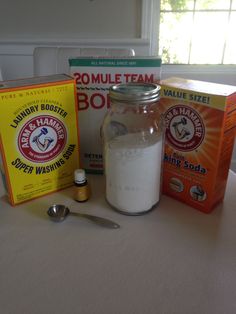 the ingredients are on the table ready to be used for baking and baking breads