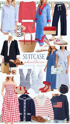 Suitcase Adventures: Coastal Maine Maine Trip Outfits, Nantucket Vibes, Comfy Mom Outfits, Maine Summer, Grandmother Aesthetic, New England Fashion, Coastal Maine