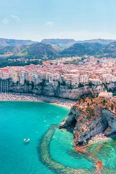 Tropea, Calabria, Italy Tropea Italy, Italian Vacation, Africa Do Sul, Destination Voyage, Travel Trip, Study Abroad, Nature Travel