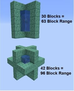 two blocks are shown with the same size as each block in this image, and one is