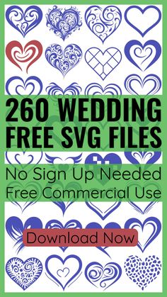 two wedding free svg files, no sign up needed