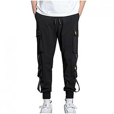 date d'inscription:01/06/2022 Pants For Men Casual, Loose Leggings, Mens Joggers Sweatpants, Men's Cargo Pants, Combat Trousers, Overalls Men, Casual Cargo Pants, Mens Work Pants, Streetwear Hip Hop