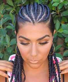 Best Braid Styles, Hawaiian Hairstyles, Shaved Side Hairstyles, Side Hairstyles, Cool Braid Hairstyles, Cool Braids, Beautiful Braids