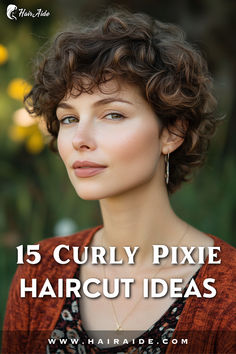 💇‍♀️💫 Revamp your appearance with 15 Magical Curly Pixie Cut Ideas! Whether you’ve got tight coils or soft waves, these pixies bring structure and flair to your everyday look. #CurlyPixieCut #StyleUpgrade Curly Pixie Cuts, Curly Pixie, Low Maintenance Hair, Soft Waves, Style Upgrade, Loose Waves, Pixie Cut, Everyday Look, Curly Hair Styles