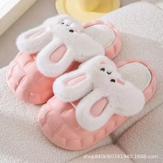 Fluffy Rabbit, Winter Slippers, Spring Fever, Hogwarts, Women's Shoes, Slippers, Quick Saves