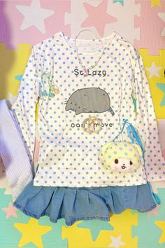 (≧◡≦) ♡ jojifuku kawaii mezzopiano pfp babycore kidcore harajuku decora jfashion kawaiikei yumekawaii cutecore cluttercore sugarbunnies kawaii kawaiiroom kawaiioutfit  gwrm outfit yume sanrio 💕 🧁 🎀 🍮 🐾 pusheen moppu polkadots outfit inspo Pusheen, Harajuku, Polka Dots, Wardrobe, Outfit Inspo, Clothes, Kawaii