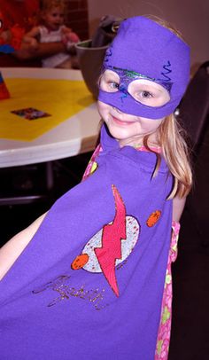 Super Hero Birthday Party, Hero Birthday Party, Superhero Vbs, Old Tshirt, Mask Craft, Super Hero Birthday