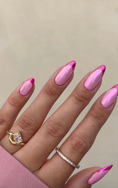 Fucsia Nails Design, Pink Disco Nails, Magenta Nails Design, Fuschia Nails, Nail Ideas For Short Nails, Magenta Nails, Ideas For Short Nails, Haircare Tips, Cozy Interiors