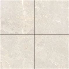 a white marble tile wall with four squares