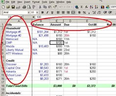 a screenshot of an excel spreadsheet with the number of columns in each column