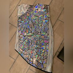 Woman’s Holographic Geometric Irregular Silver Sequin Mirror Bodycon Party Dress Size Small Nib Bodycon Party Dress, Bodycon Dress Parties, Dresses Backless, Silver Sequin, Slow Fashion, Colorful Dresses, Sequin, Party Dress, Foil