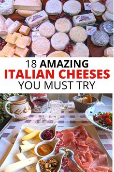 18 Amazing Italian Cheeses you must try, Italian cheese and charcuterie board. Italian Cheese Board, Cheese Charcuterie Board, Dining Etiquette, Drinking Around The World, Italian Dining, Italian Cheese, Charcuterie Board