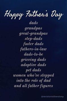 a poem that says happy father's day