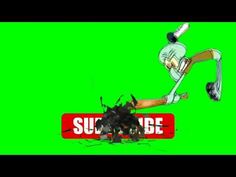 ANIMATION SUBSCRIBE BUTTON SQUIDWARD ANGRY GREEN SCREEN - YouTube Jokes Videos, Subscribe Button, Baseball Bat, Bat, Screen, Baseball, Movie Posters, Green