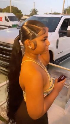 Cute Ponytail Hairstyles, Low Ponytail Hairstyles, Slick Ponytail, Slicked Back Ponytail, Cute Ponytails