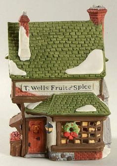 a figurine of a fruit and spice store