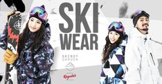 Women's Japan Secret Garden Unisex Regular Series Ski Jacket | Snowverb Arm Lift, Ski Jacket