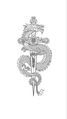 Spine Dragon Tattoo, June Tattoos, Dragon Tattoo Outline, Dragon Tattoo Stencil, Dragon Tattoo Back, Dragon Tattoo Drawing, Tattoo Samples, Dragon Tattoos For Men, Black And Grey Tattoo