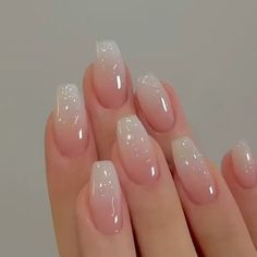 Elegant Touch Nails, Simple Gel Nails, Bride Nails, Nails Simple, Nails Pink, Pink Nail, Homecoming Nails, Bridal Nails, Elegant Nails