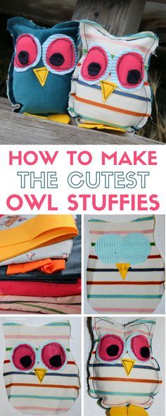 how to make the cutest owl stuff