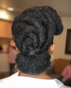 35 Wedding Styles for Natural Hair 👰🏿 | Unruly Natural Updo, Black Wedding Hairstyles