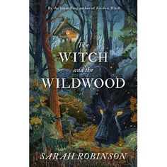 the witch and the wildwood book cover with an image of a black bear in the woods