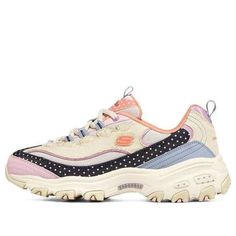 (WMNS) Skechers D'Lites 1.0 896082-NTMT (SNKR/Low Top/Women's/Dad Shoes/Multicolor) Skechers D Lites, Pumped Up Kicks, Dad Shoes, Personal Stylist, Low Top, Gingham, Pumps, Womens Tops, Wardrobe