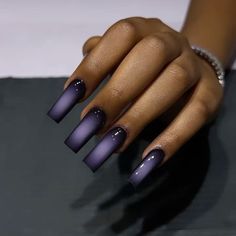 Girly Acrylic Nails, Black Nail