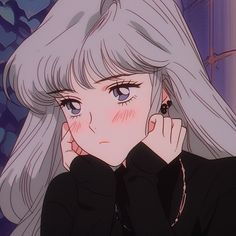 Anime girl, anime girl icon, Aesthetic icon, Aesthetic girl icon, 8k, 4k, high quality icon, gothic girl icon, 90s anime, retro anime Mood Art, Anime Photo, Beautiful Art Pictures, Candy Candy, Aesthetic Pfp, Old Anime, Cute Anime Profile Pictures, Cute Couple Art, Aesthetic Dark