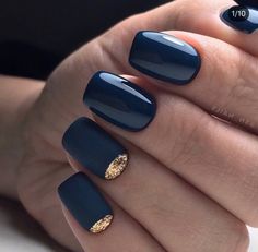 Blue Nails Acrylic Design, Matte Blue Nails, Blue Nails Acrylic, Navy Blue Nail Designs, Acrylic Design, Short Nail